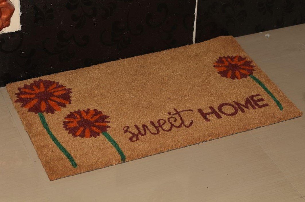 pvc tuffted coir mat by k-mark